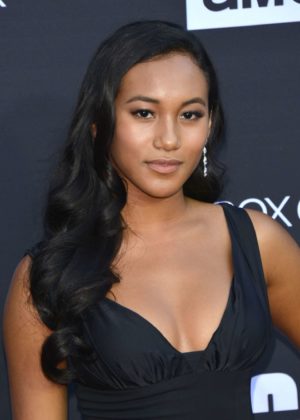 Sydney Park - 'The Walking Dead' 100th Episode Premiere and Party in LA