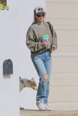 Sydney Sweeney - Spotted while exiting her Los Angeles home