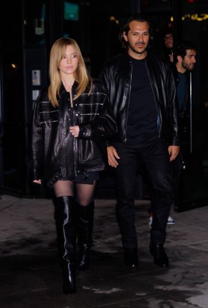 Sydney Sweeney - With Fiance Jonathan Davino step out amid rumors of a split in New York