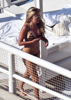 Sylvie Meis in Bikini in Capri