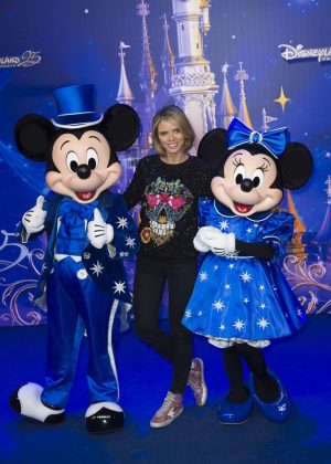 Sylvie Tellier - Disneyland 25th Anniversary Celebration in Paris
