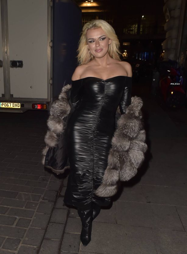 Tallia Storm - Attend Hallowzeem Party at Gaucho to celebrate Halloween in London