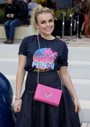 Tallia Storm - Attends the Bluebird Cafe White City Launch Party in London