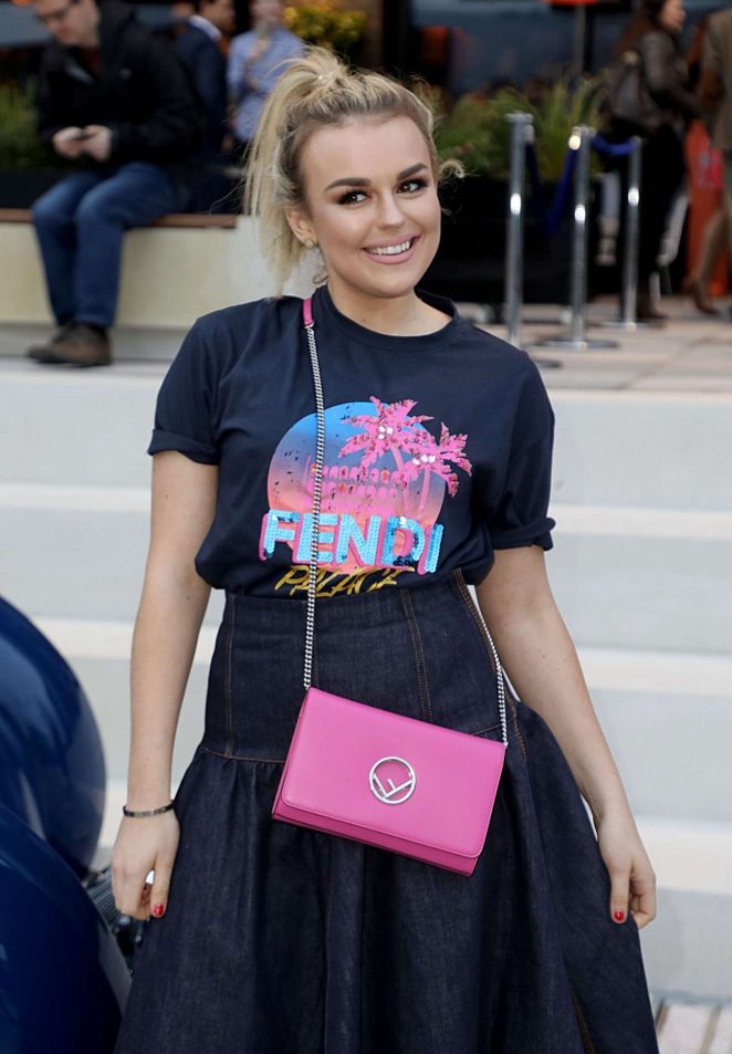 Tallia Storm - Attends the Bluebird Cafe White City Launch Party in London