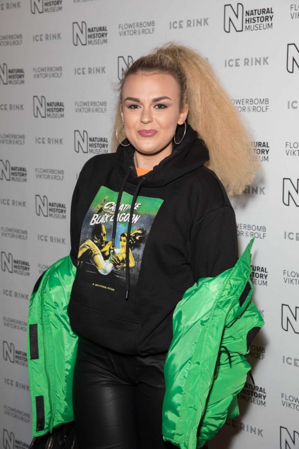 Tallia Storm - Natural History Museum Ice Rink Launch Party in London