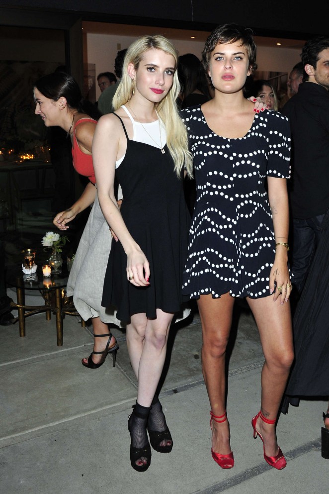 Tallulah Willis - Emma Roberts #AerieREAL Campaign Launch Dinner in LA