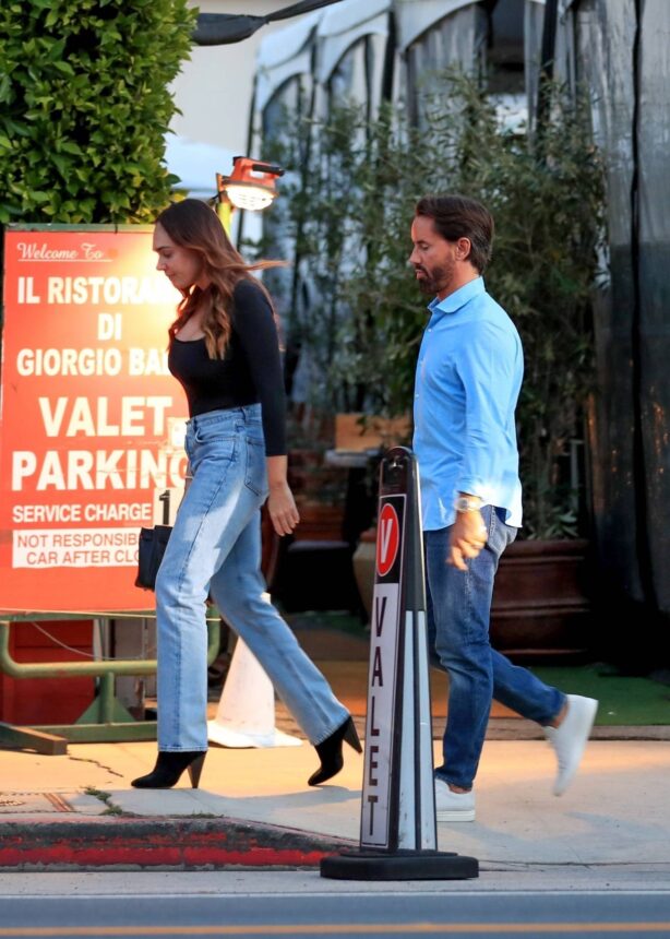 Tamara Ecclestone - Seen while leaving Giorgio Baldi in Santa Monica