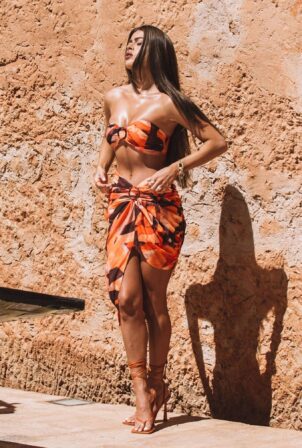Tamara Francesconi - Photoshoot for PrettyLittleThing in Mallorca