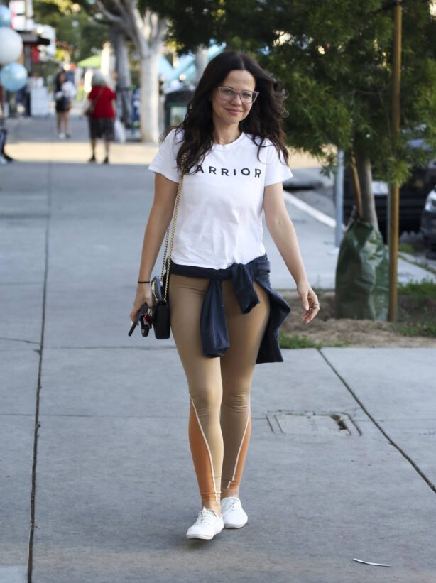 Tammin Sursok - Seen while running errands in Los Angeles