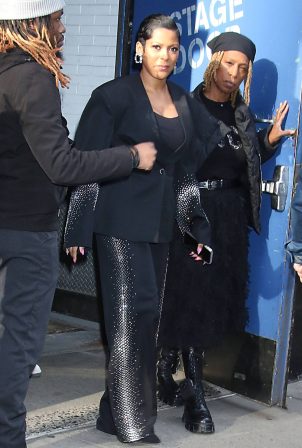 Tamron Hall - Seen at Good Morning America in New York