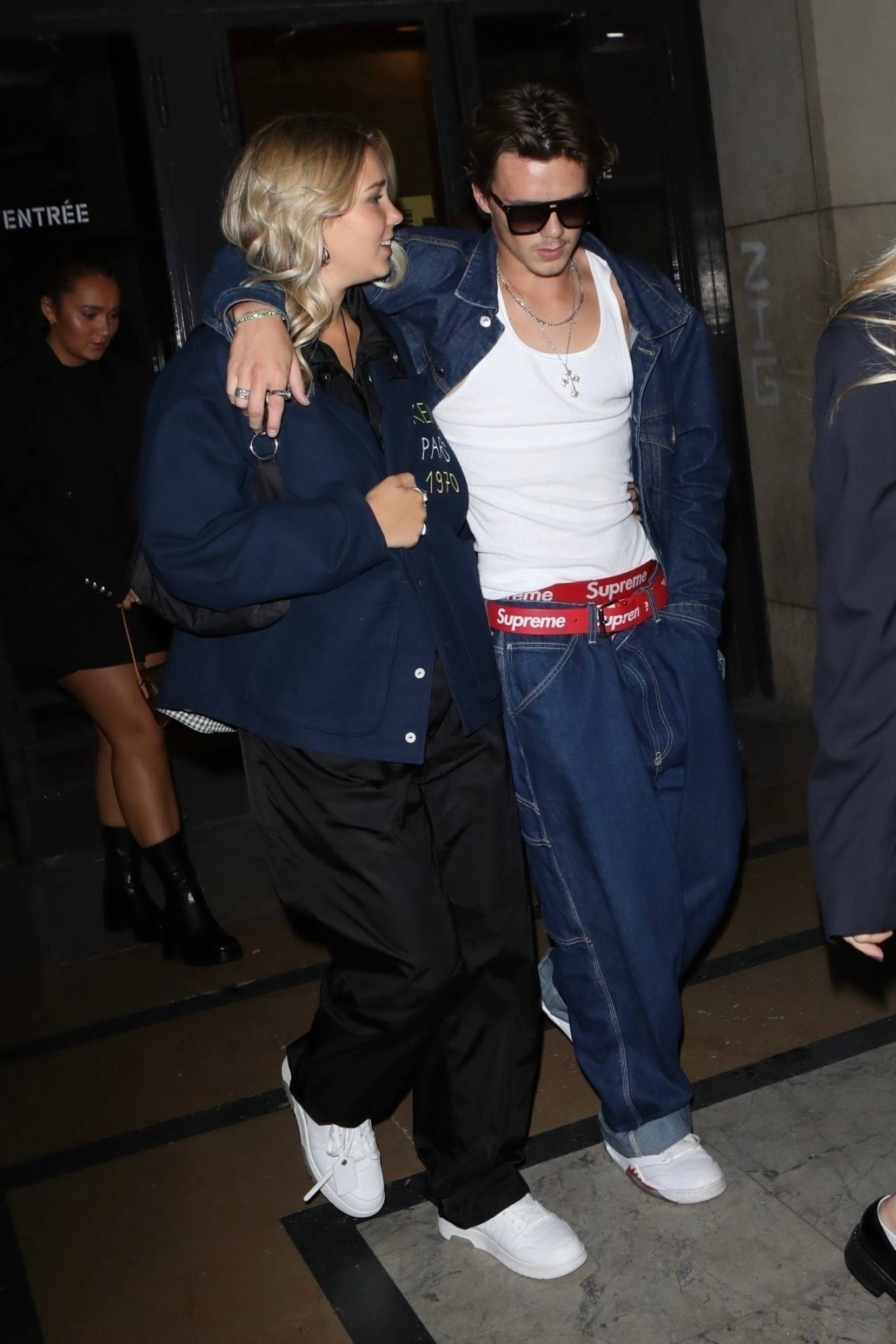 Tana Holding 2022 : Tana Holding – Leaving Victoria Beckhams fashion show after-party in Paris-02