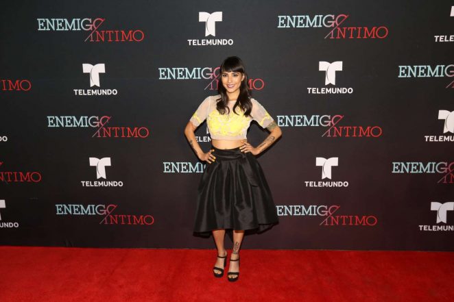 Tania Niebla - 'Enemigo Intimo' TV Show Premiere in Mexico