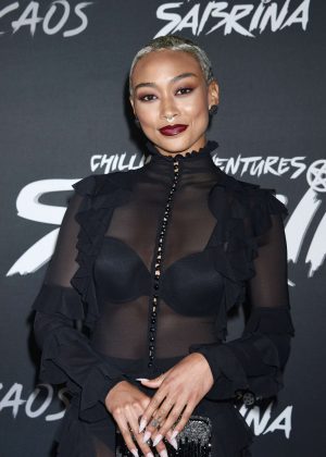 Tati Gabrielle - 'Chilling Adventures of Sabrina' Premiere in Los Angeles