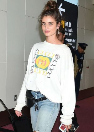 Taylor Hill - Arrives at Haneda Airport in Tokyo