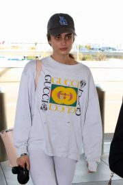 Taylor Hill - Arrives at LAX Airport in Los Angeles