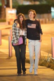 Taylor Hill walk with her boyfriend in West Hollywood