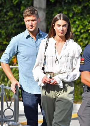 Taylor Hill with Michael Stephen Shank out in Los Angeles