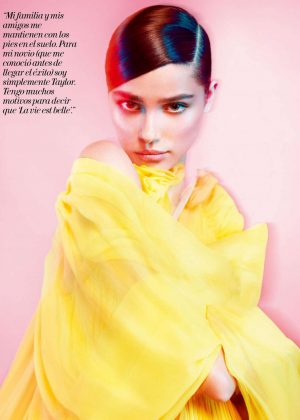 Taylor Hill - Woman Madame Figaro Magazine (April 2018)
