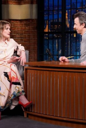 Taylor Schilling - Late Night with Seth Meyers