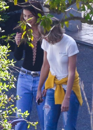 Taylor Swift and Lily Aldridge out in Los Angeles
