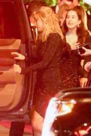 Taylor Swift at the CAA Golden Globes After-party at Sunset Tower in LA