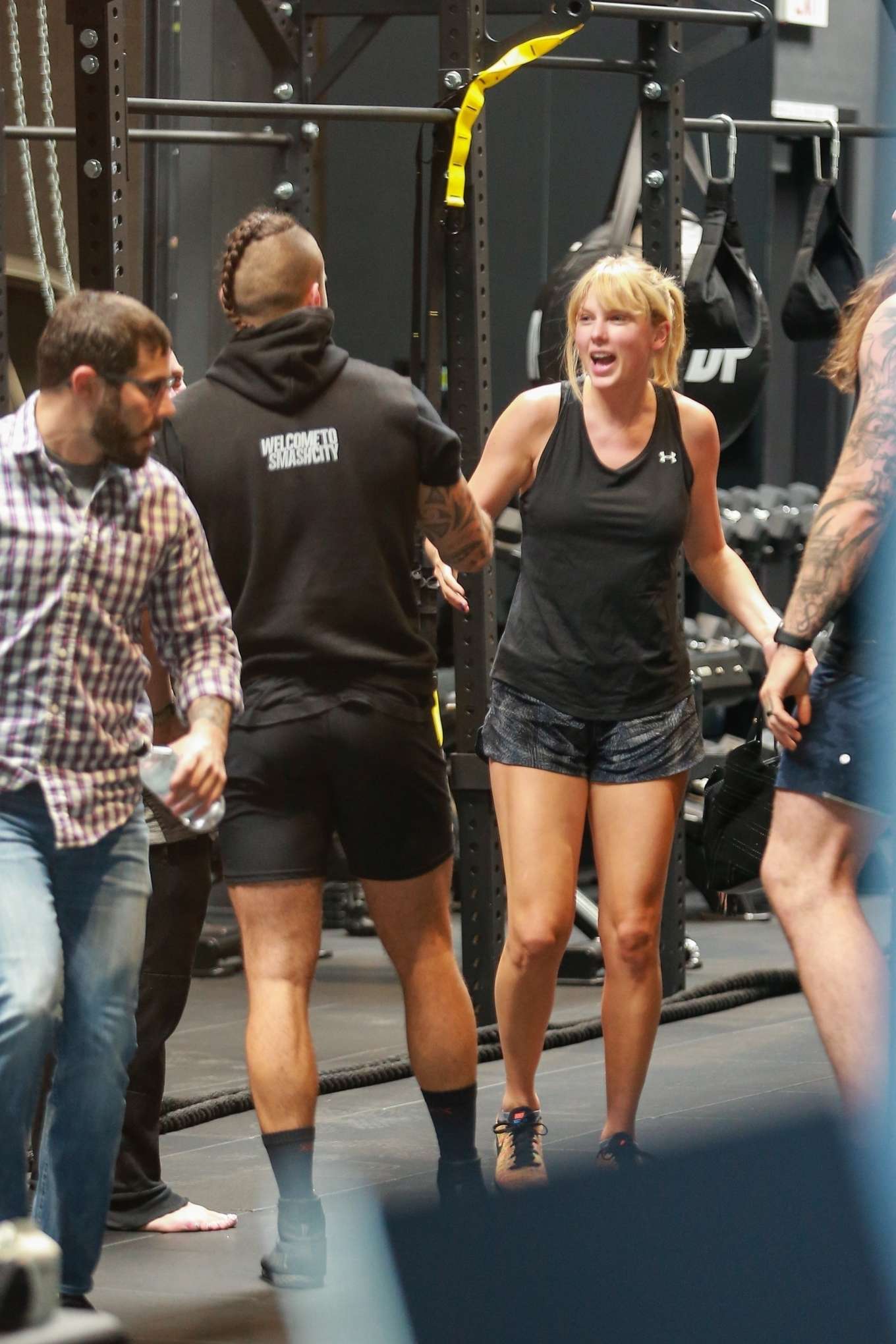 Taylor Swift at the Dogpound Gym in West Hollywood