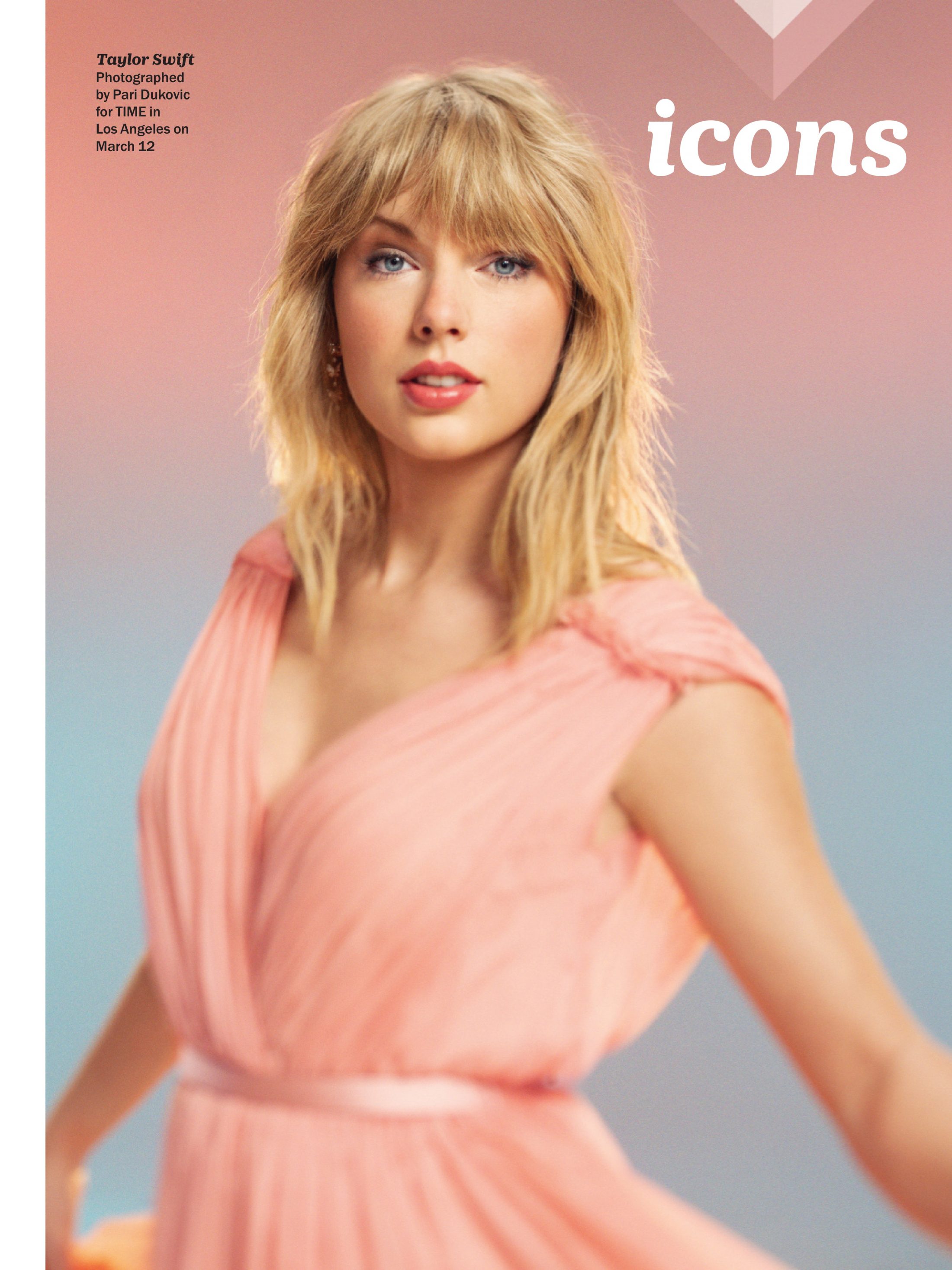 Taylor Swift for TIME100 Magazine (April/May 2019)