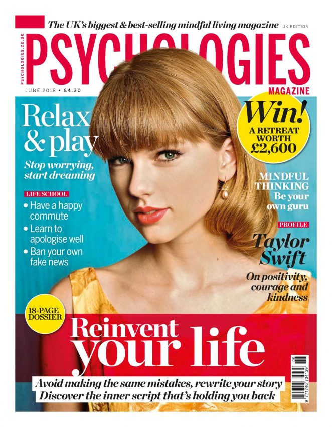 Taylor Swift - Psychologies UK Magazine (June 2018)