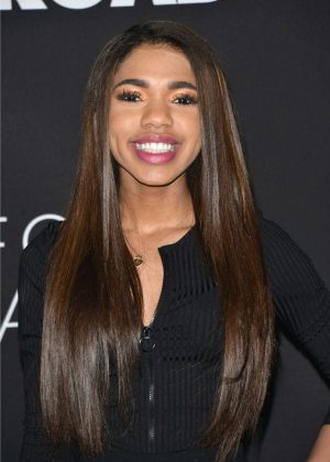 Teala Dunn - 'Before I Fall' Premiere in Los Angeles