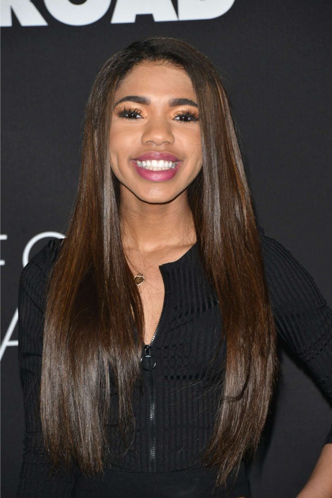 Teala Dunn - 'Before I Fall' Premiere in Los Angeles
