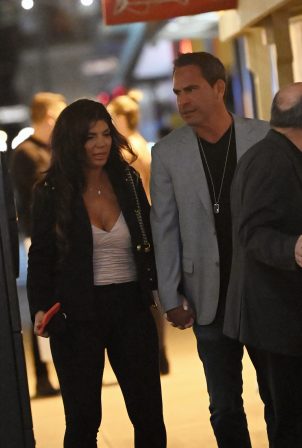 Teresa Giudice - With boyfriend Luis Ruelas out for dinner in New York