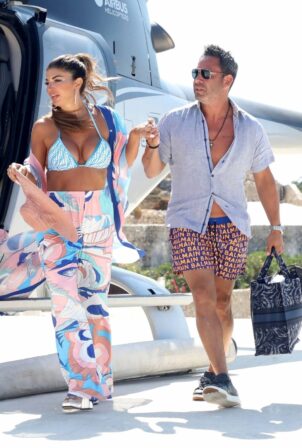 Teresa Giudice - With husband Luis 'Louie' Ruela seen during their Honeymoon in Mykonos