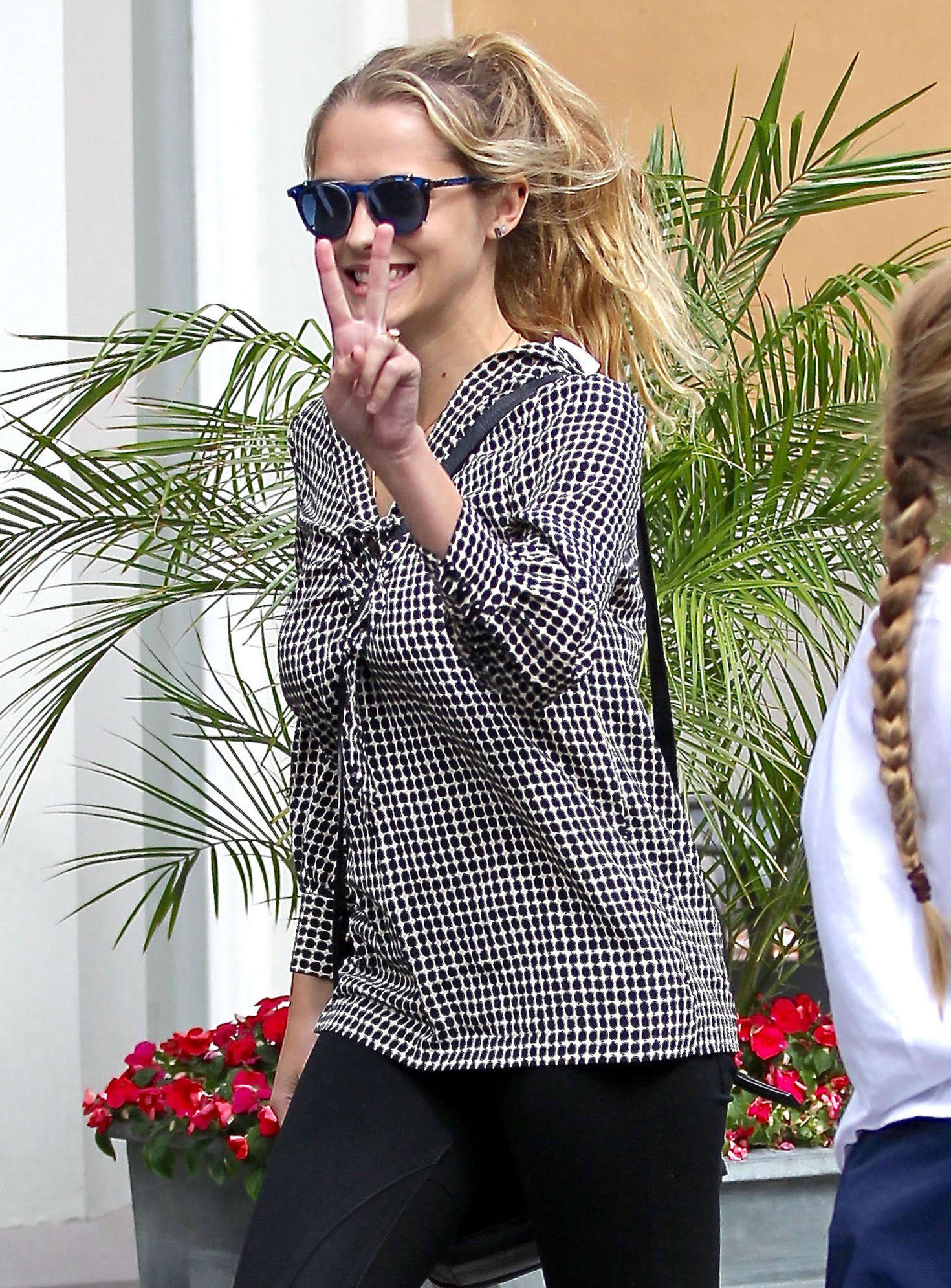 Teresa Palmer out shopping at The Grove in Los Angeles