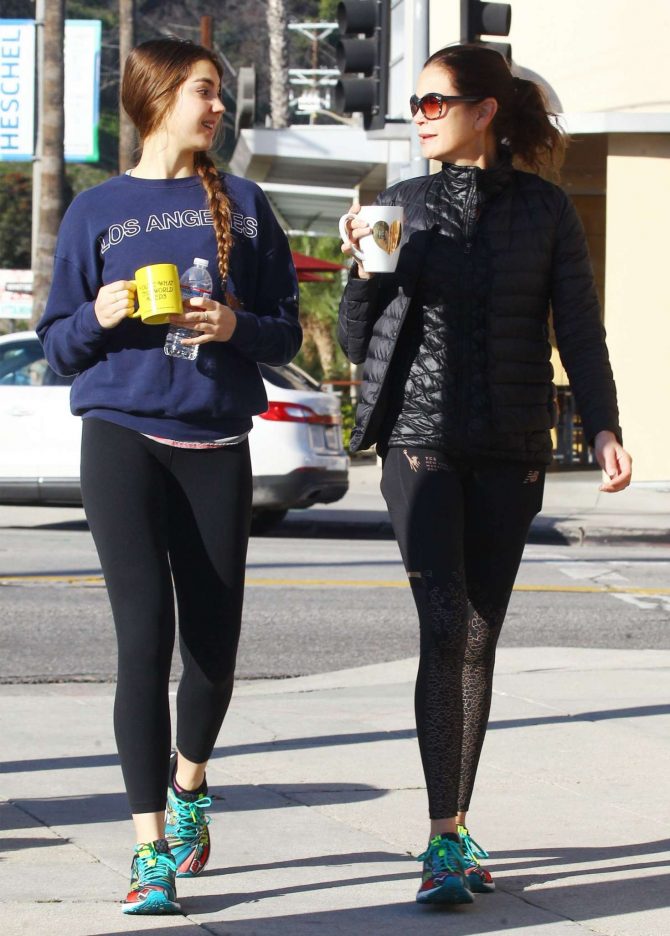 Teri Hatcher and Emerson Tenney - Out in Studio City