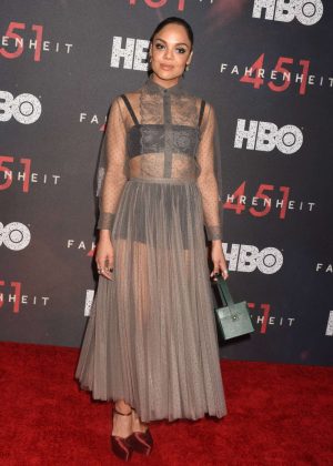 Tessa Thompson - 'Fahrenheit 451' Premiere in New York