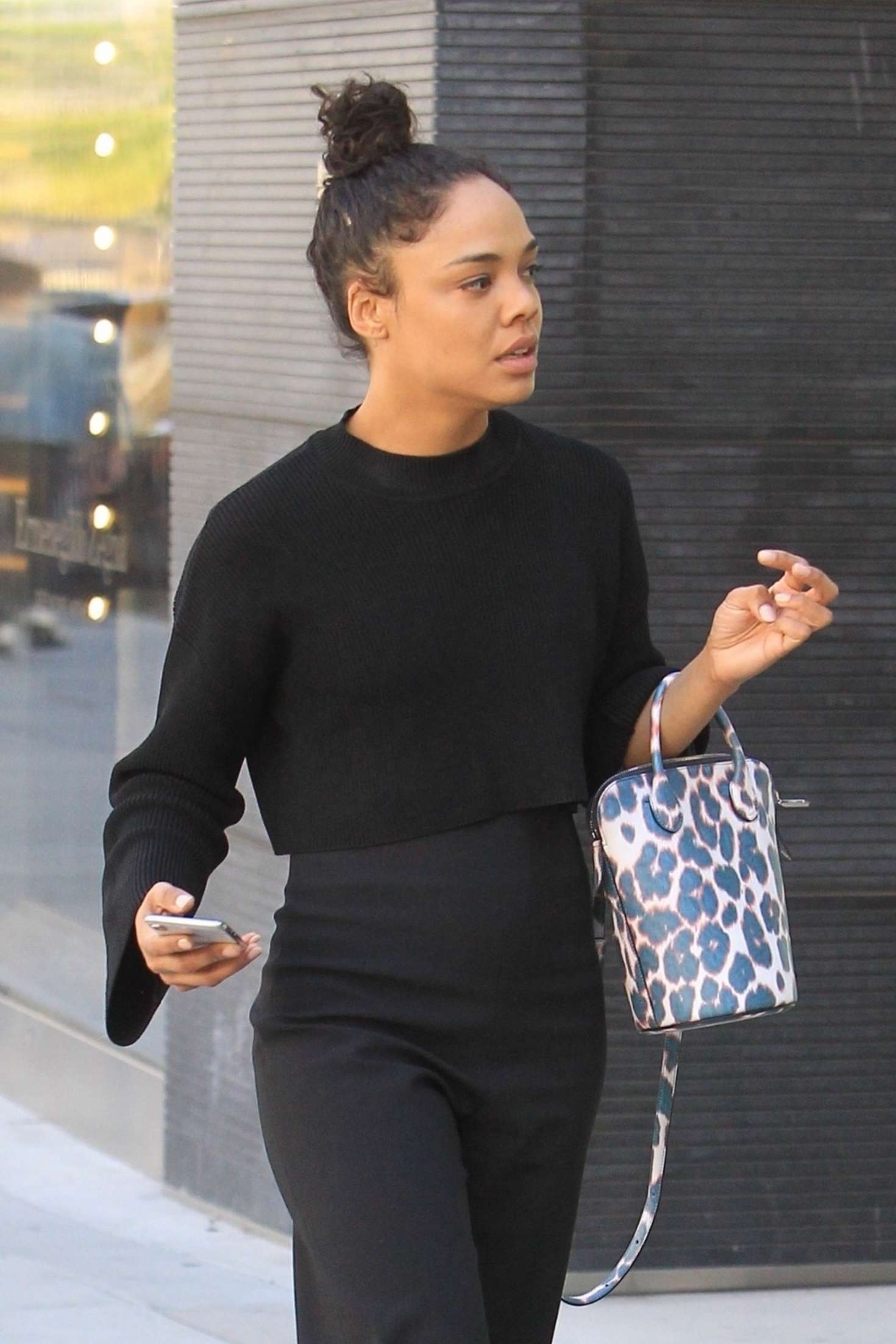 Tessa Thompson - Shopping on Rodeo Drive in Beverly Hills