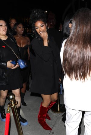 Teyana Taylor - Grammy party held at the Mr Brainwash Art Museum in Beverly Hills