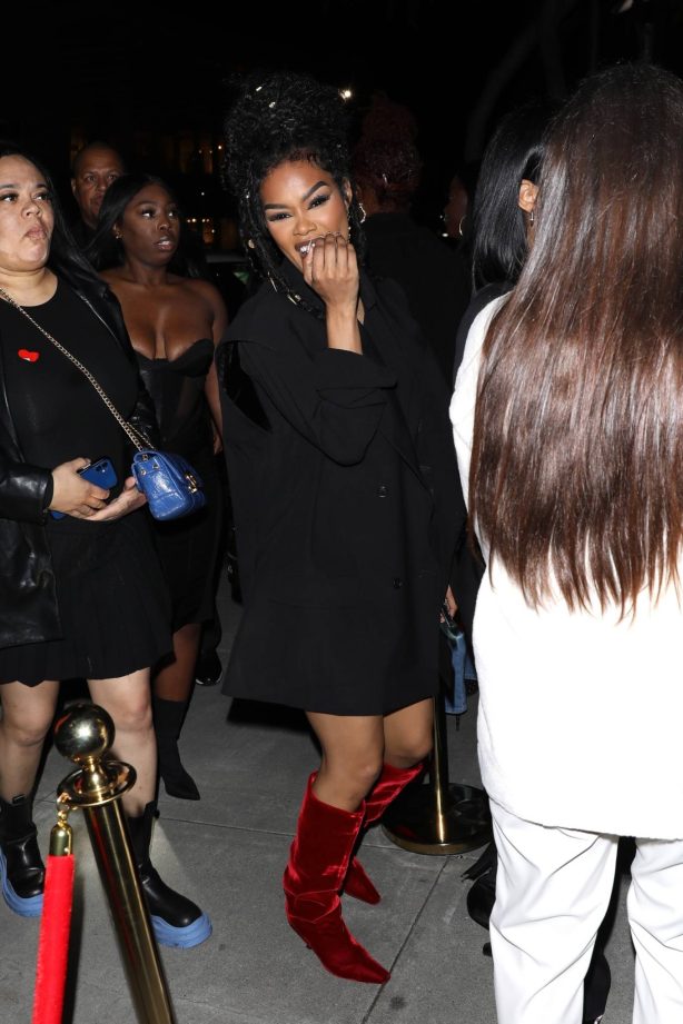 Teyana Taylor - Grammy party held at the Mr Brainwash Art Museum in Beverly Hills