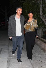 Thandie Newton and her husband Ol Parker - Night out in Beverly Hills