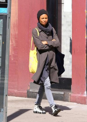 Thandie Newton - Shopping in New York