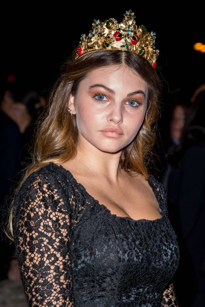 Thylane Blondeau - L'Oreal Gold Obsession Party 2016 in Paris