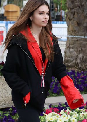 Thylane Blondeau - Out and about in Cannes
