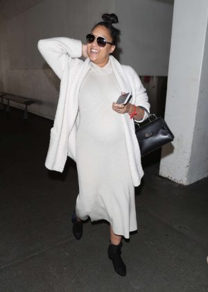 Tia Mowry - Arrives to LAX Airport in Los Angeles