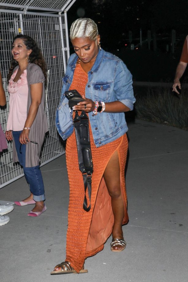 Tiffany Haddish - Seen arriving at Taylor Swift's concert in Los Angeles