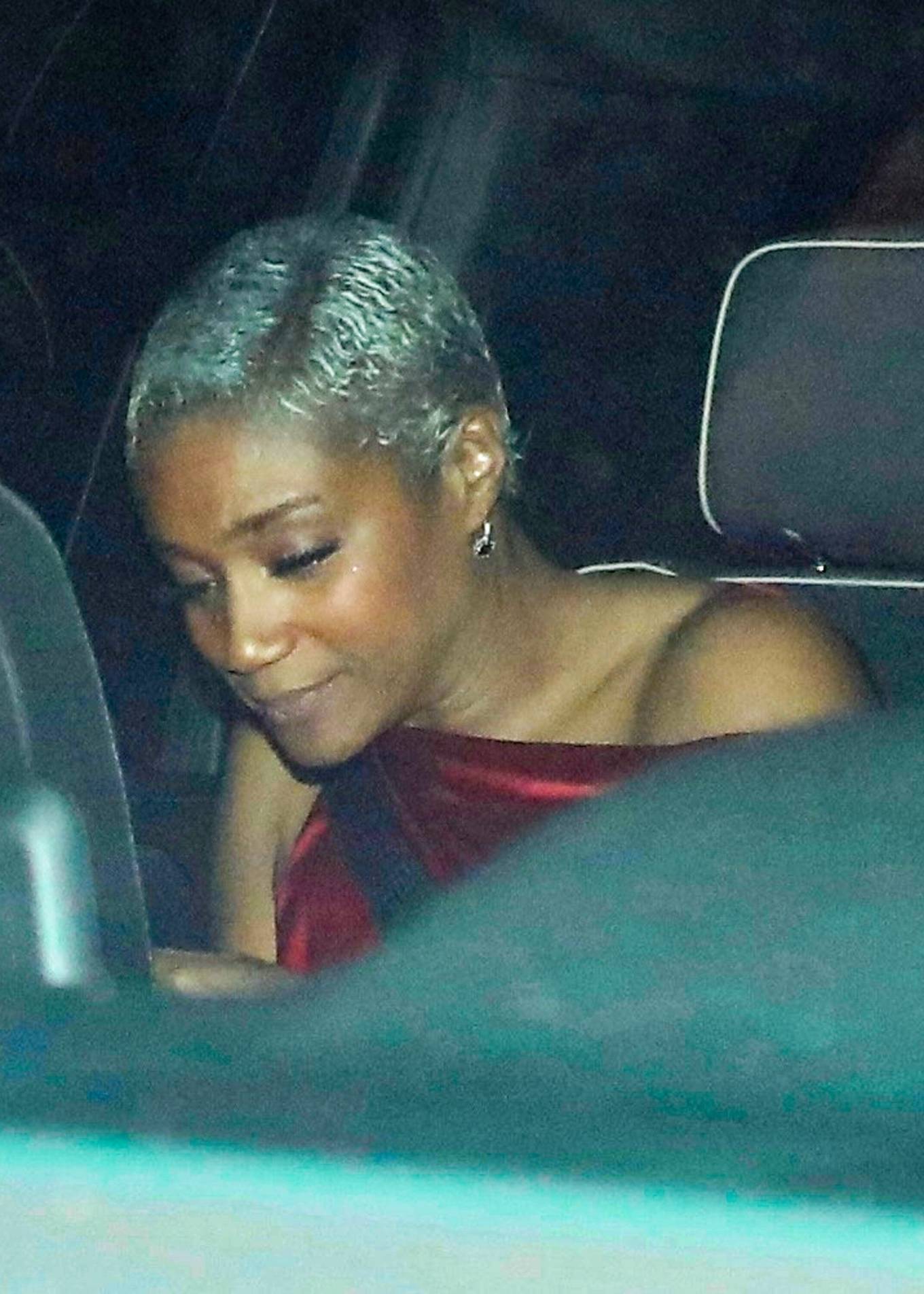Tiffany Haddish - Seen for the first time after being arrested in Hollywood