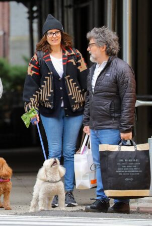 Tina Fey - Out and about in New York