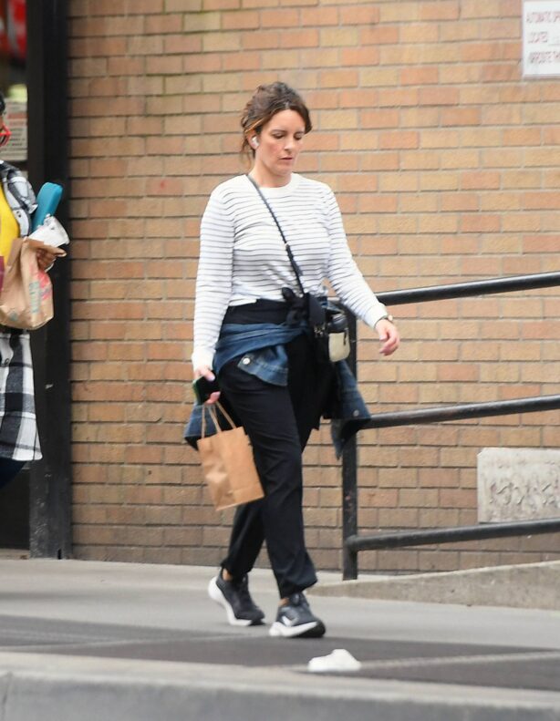 Tina Fey - Stepping out in New York