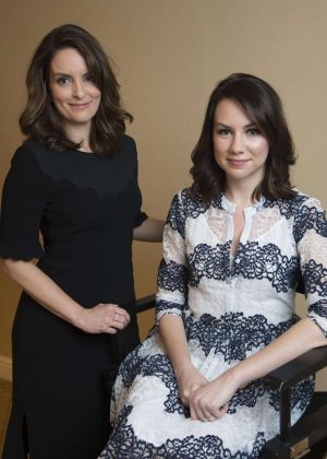 Tina Fey & Tracey Wigfield - Variety podcast at TCA Winter Press Tour 2017 in Pasadena