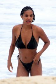 Tina Kunakey - Spotted on the beach in Rio (46 Photos)