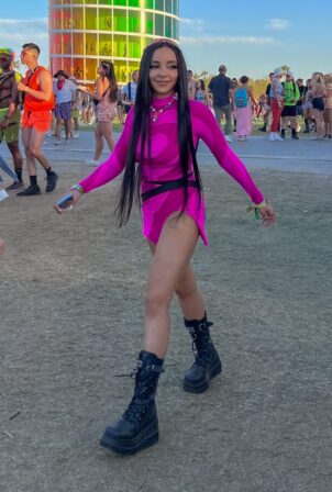 Tinashe - Attends Coachella Valley Music and Arts Festival in Indio